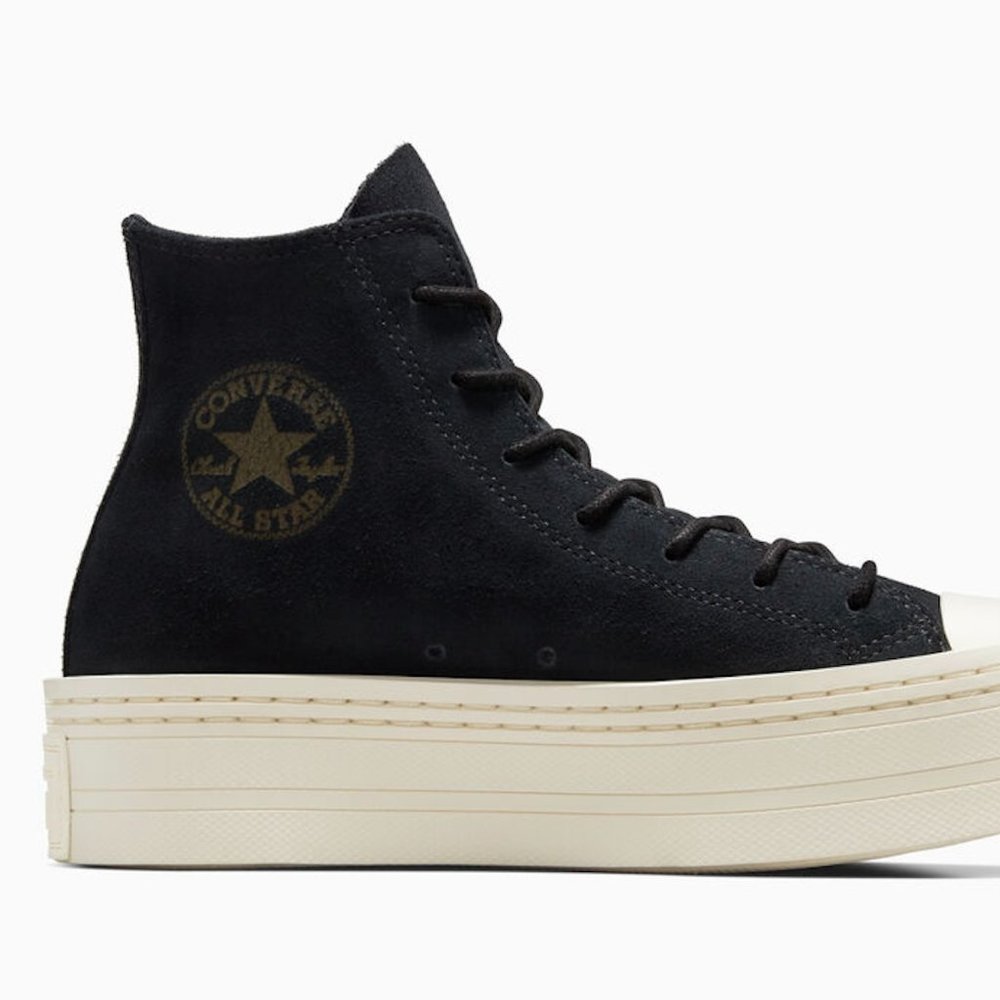 Converse Chuck Taylor All Star Modern Lift Mono Platform Hi sneakers in black